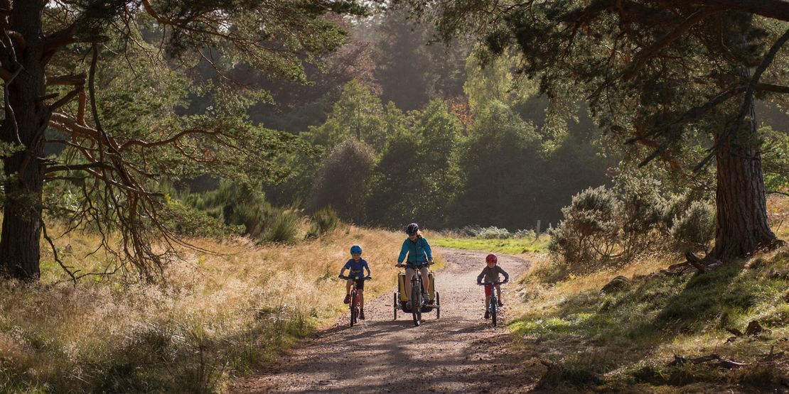 Family friendly activities at Glen Tanar
